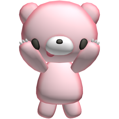 kawaii gloomy bear pink holdable plushie