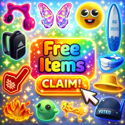 Afk or play for 300+ free items 👑