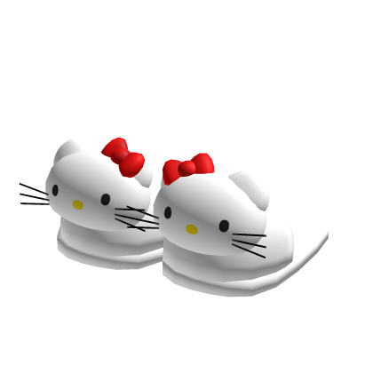 ( ´ ▽ ` ) Hello Kitty Slippers thumbnail
