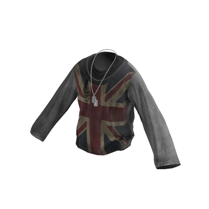 💗Y2K PUNK BRITISH REGLAN_GREY thumbnail