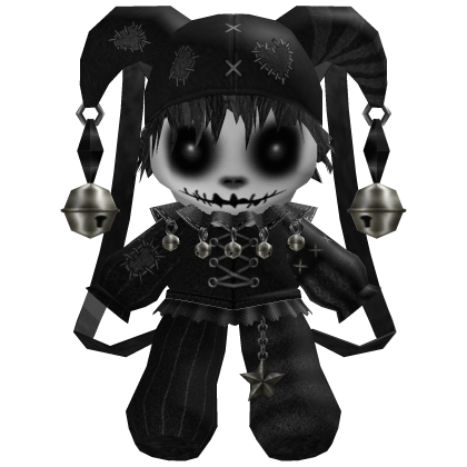 Gothic Emo Plushie Backpack 3.0 Black
