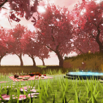 Cherry Blossom Nature Park Group