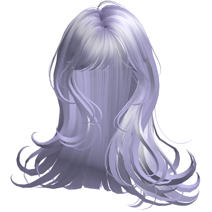 Silky Long Angelic Swirly Hair (Lavender)