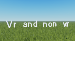 Vr and non vr hangout