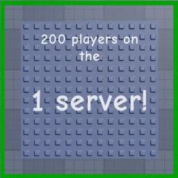 [ 200 players on the 1 server! ] icon