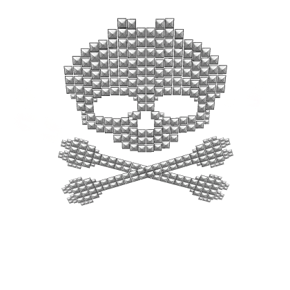 cute emo skull grunge neon