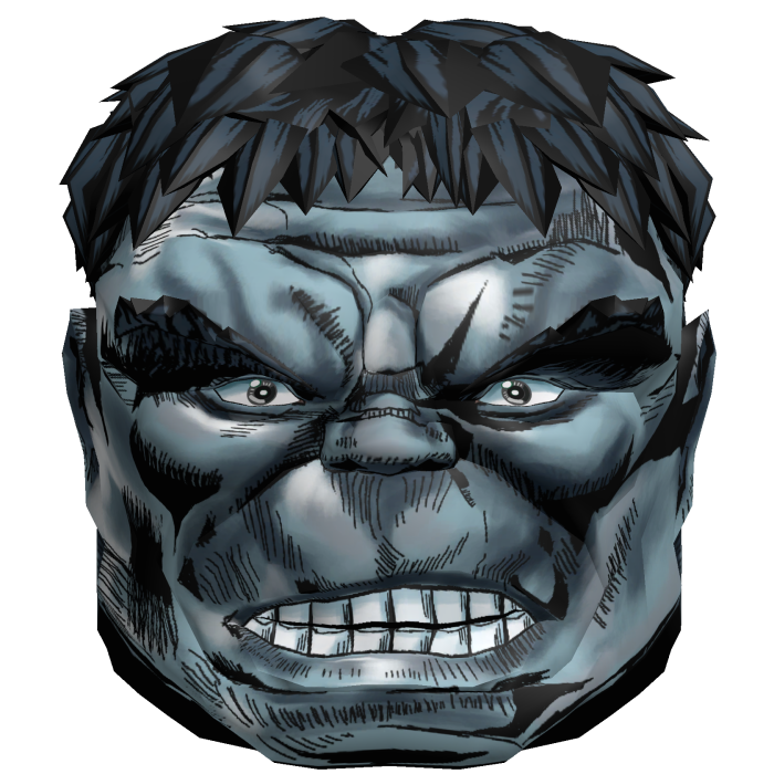 Big Grey's Eternal Comic Head 2