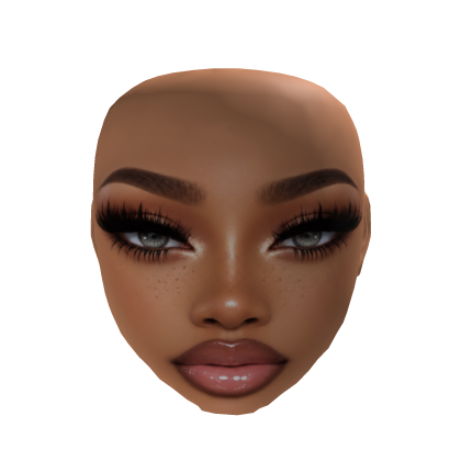RF Lara Grey Baddie Make Up Mesh Head