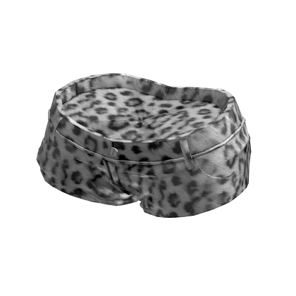 snow leopard shorts thumbnail