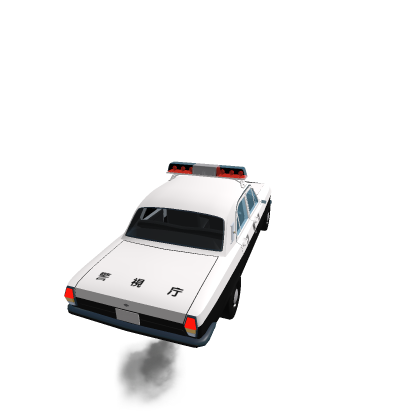 Old Japanese Police Vehicle 2