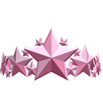 Pink Star Crown