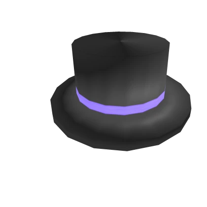Purple Banded Top Hat Roblox item thumbnail