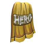 Golden Hero Cape