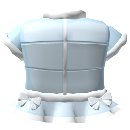 kawaii cute blue winter jacket Roblox item