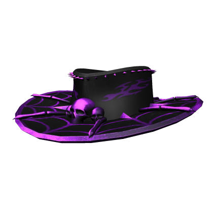 Purple Skullspires Outlaw Hat thumbnail