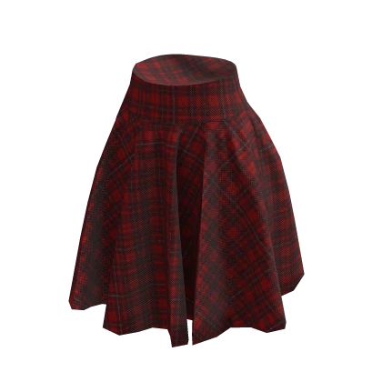 Plaid skirt roblox hot sale