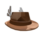 Chocolate Brown Valk Fedora