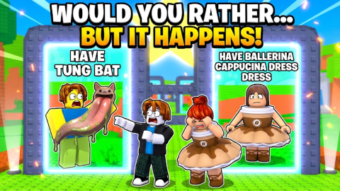 Script Answer Predict Choice Streak Score Lobby - Would you rather but it happens MEMES 😂 script preview