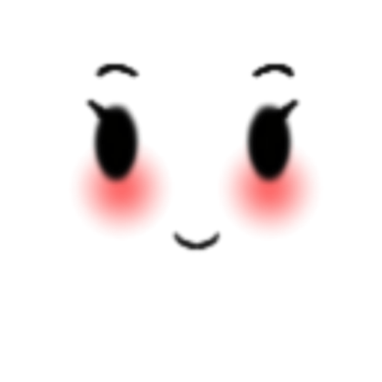 🐱 Kitty's Kawaii Girls Blushy Face Decal! 🐱 Roblox decal