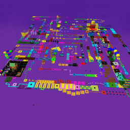 Rainbow night obby