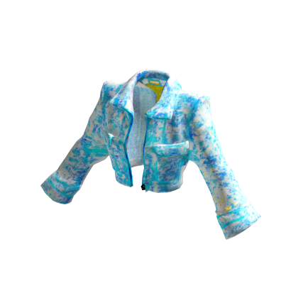 Icy Blue Cropped Jacket [PBR] thumbnail