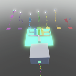 Rainbow Obby {Easy to Hard}