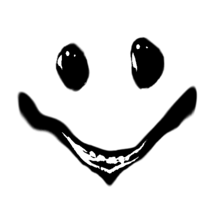 Happy Scary Face Roblox decal