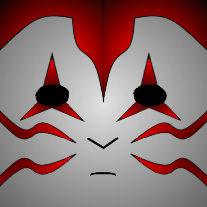 Shinobi Life - Anbu Mask (RED) V2 Roblox decal