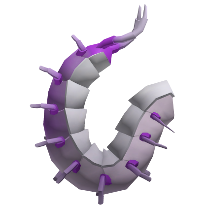 centipede tail (white purple)