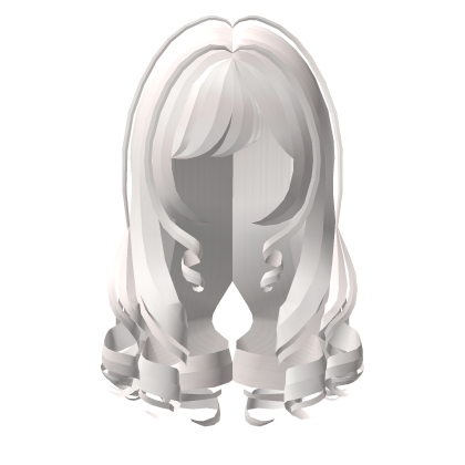 . ‿ ♡ curly angel princess long hair in blonde Roblox item