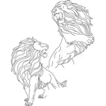 Izzy’s lions