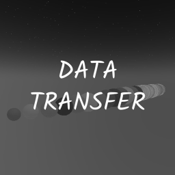 Merge but better DATA TRANSFER icon