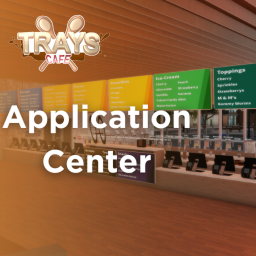 Trays Cafe Application Center