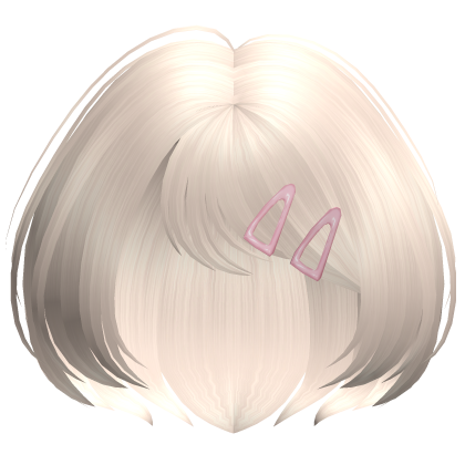 chic dolly hairclips hair bob in cream
