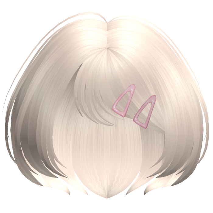 chic dolly hairclips hair bob in cream