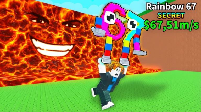 [🌋] Escape Lava For Brainrots! screenshot 1