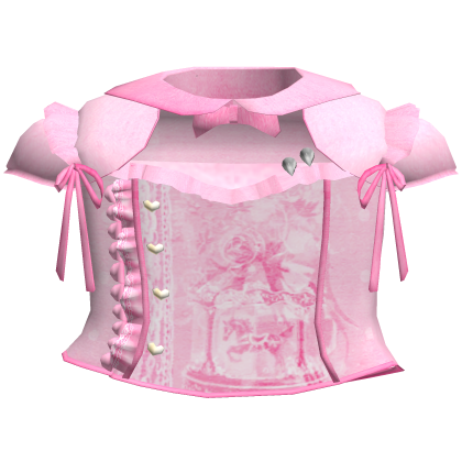 gothic ruffled laced pinkie pink bow vamp dress  Roblox item