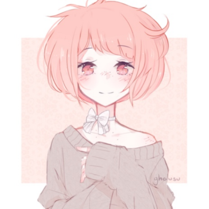 Anime girl Roblox decal