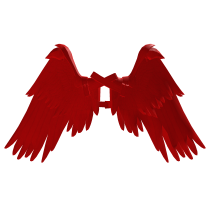(NEW) Pure Red Icarus Wings Addon (PBR) Roblox item