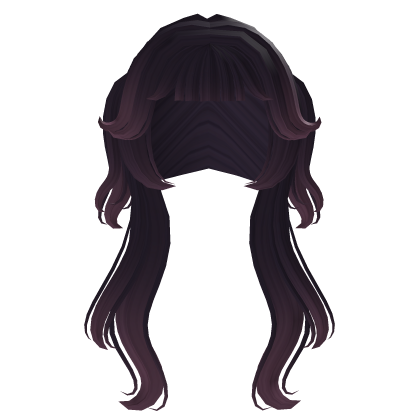 Dark Purple Fairy Pigtails Hair thumbnail