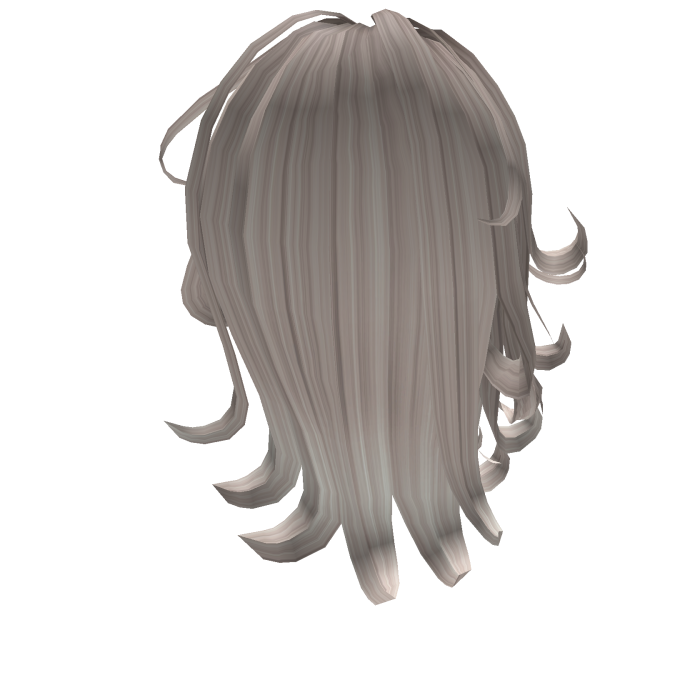 Gyaru Bouncy Layered Curls Silver