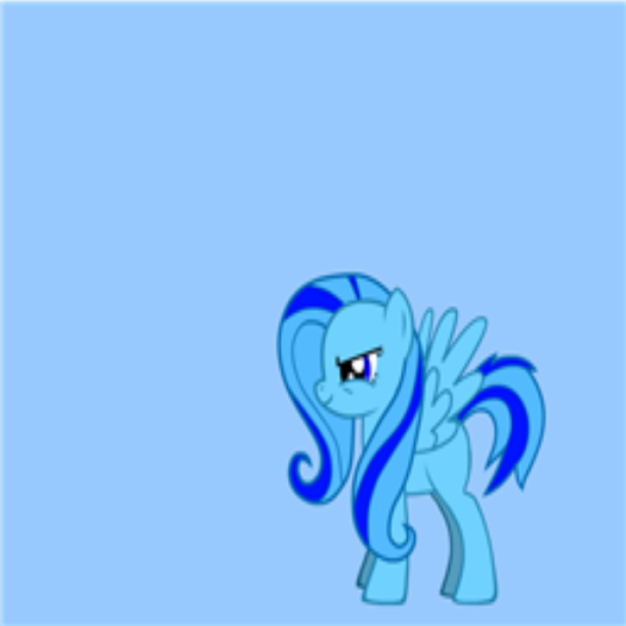 Skyheart pony version (2) with background Roblox decal