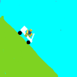 Car slide to the void