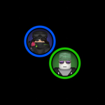 dizzy and the army