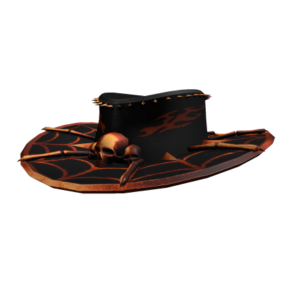 Halloween Skullspires Outlaw Hat thumbnail