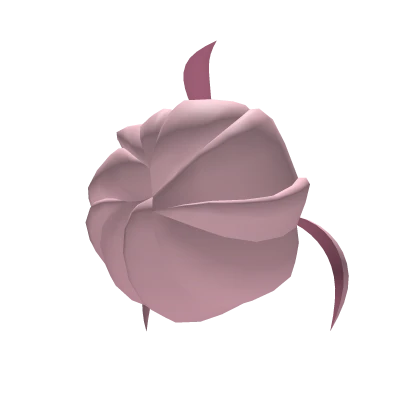 Kokoro Pink Loose Hair Bun | Roblox Item - Rolimon's