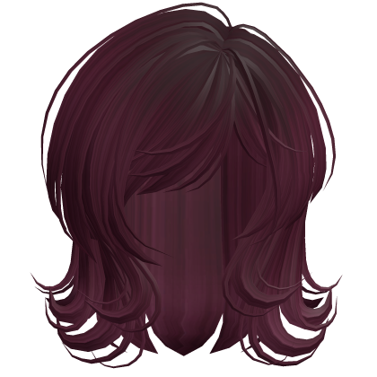 Scene 2000s Darling Wolfcut Blue Roblox item