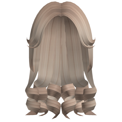 Blonde Cute Curly Hair Roblox item