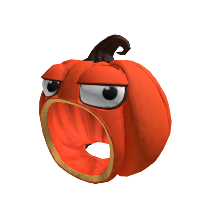 Pumpkin Head Unimpressed (Big) 🎃 