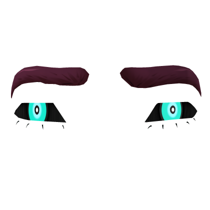 Sae Flow eyes addon Blue Lock (for man face) Roblox item